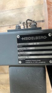 HEIDELBERG SAK 54 S4, Baujahr 2002