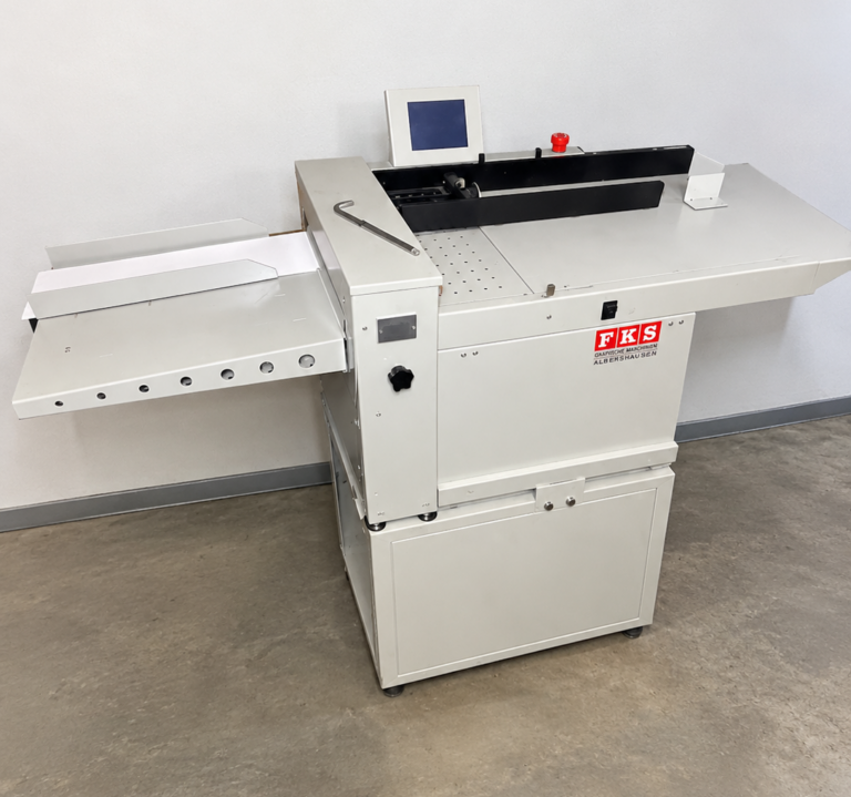 FKS GRAFISCHE MASCHINEN PAPER CREASING MACHINE