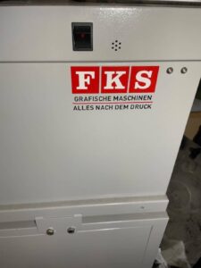 FKS GRAFISCHE MASCHINEN AUTOMATIC CREASING MACHINE, Baujahr 2014